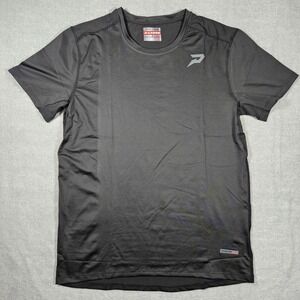 Phenom Quantum Lite Mens XL Black‎ Performance Training Shirt Mesh Athletic Tee